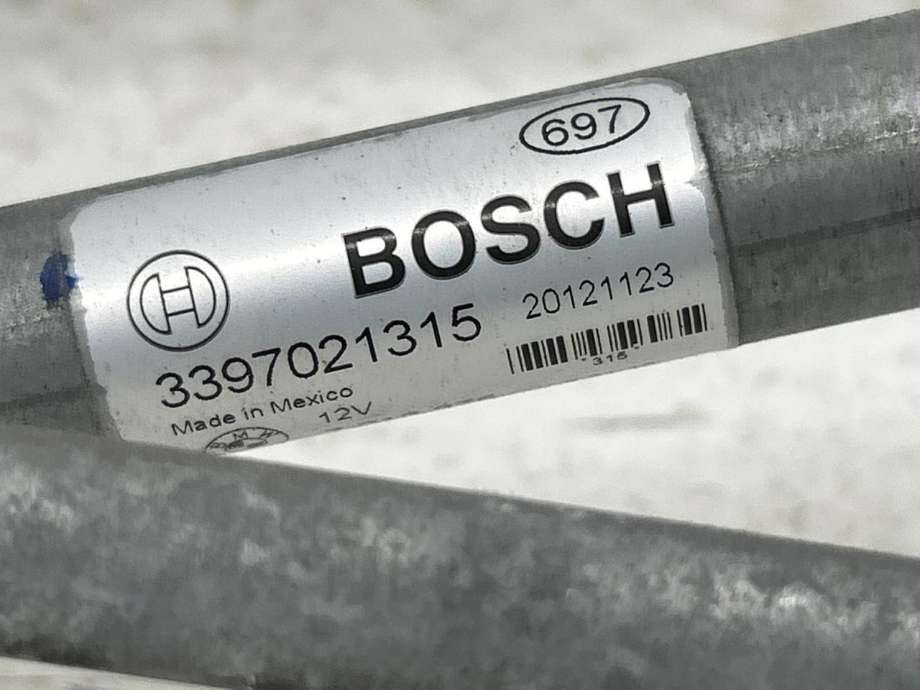 Viskermotor frontrute komplett m/overføring til BMW X3 2010-2017 (F25) (F25) (61 61 5 A3E DC5|)