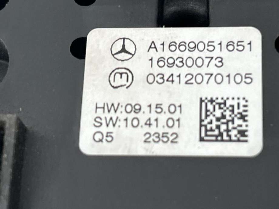 Bryter diverse til Mercedes GLK 2008-2015 (X204) (X204) (A166 905 16 51|)