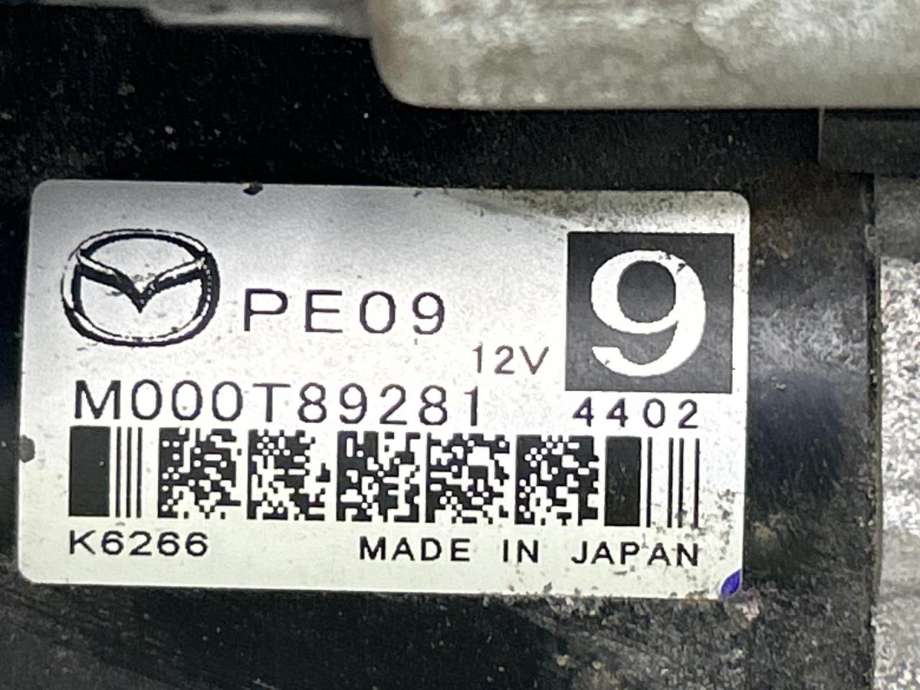 Starter til Mazda 3 2013-2016 (Type III, Fase 1) (PE0918400|)
