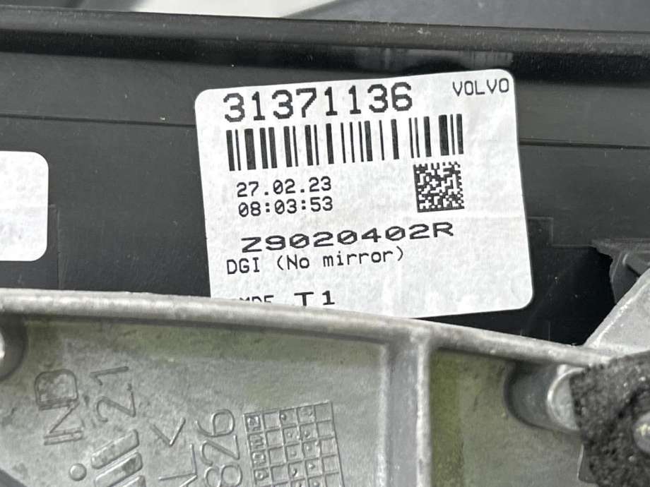Speil høyre til Volvo XC60 2008-2013 (Type I, Fase 1) (31385262|)