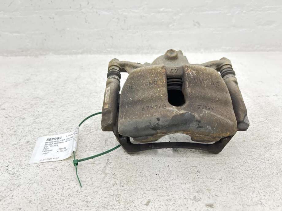 Bremsecaliper høyre foran til Škoda Superb 2015-->> (Type III)  (8V0 615 124 D|)