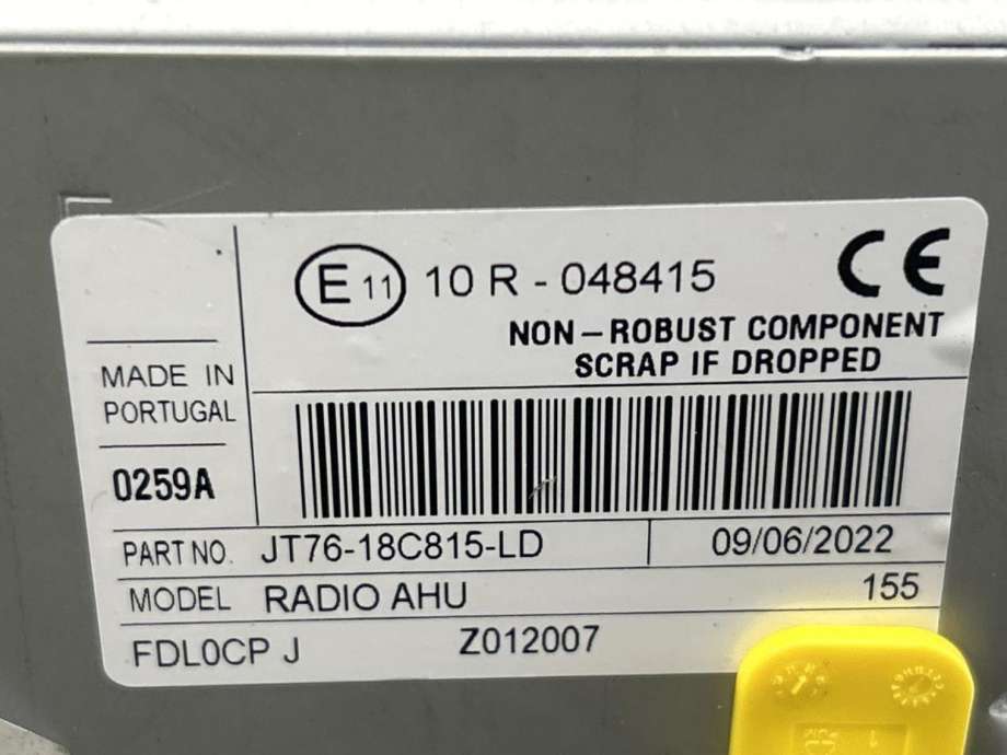 Bilstereo navigasjon til Ford Transit Courier 2018-2023 (Type I, Fase 2)  (2391670|)