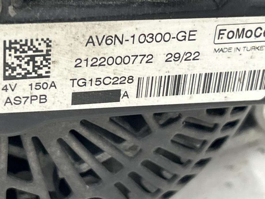 Dynamo diesel til Ford Transit Courier 2018-2023 (Type I, Fase 2) (2260730|)