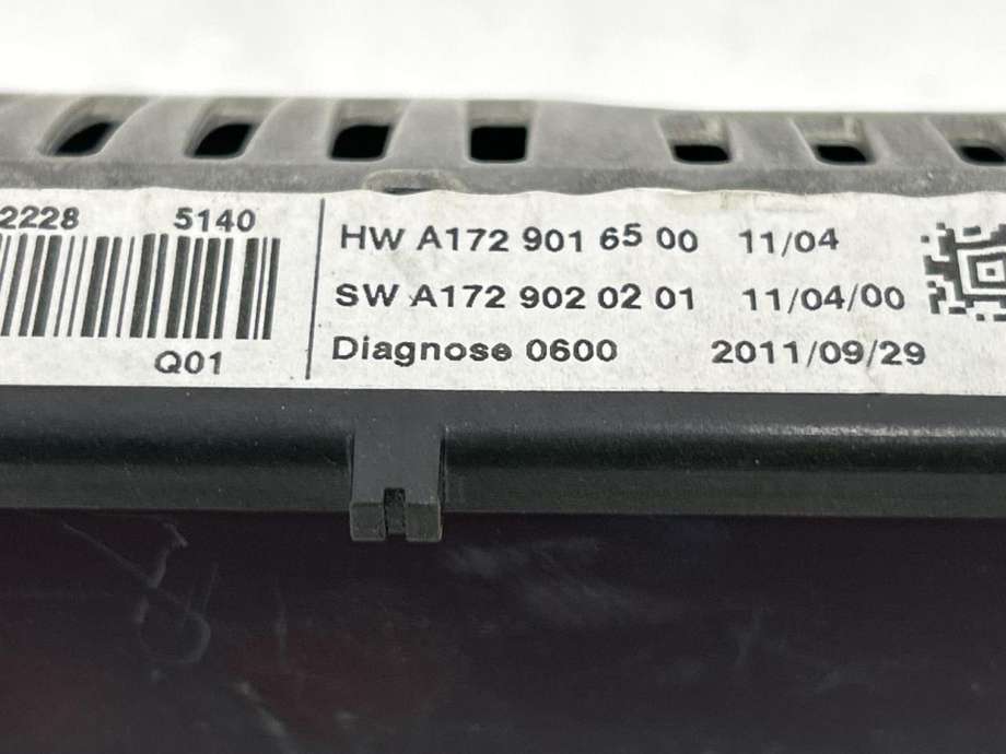 Bilstereo navigasjon skjerm til Mercedes C-Klasse 2011-2014 (Fase 2) (W204) (W204) (A 172 900 39 04|A 172 900 85 00|)