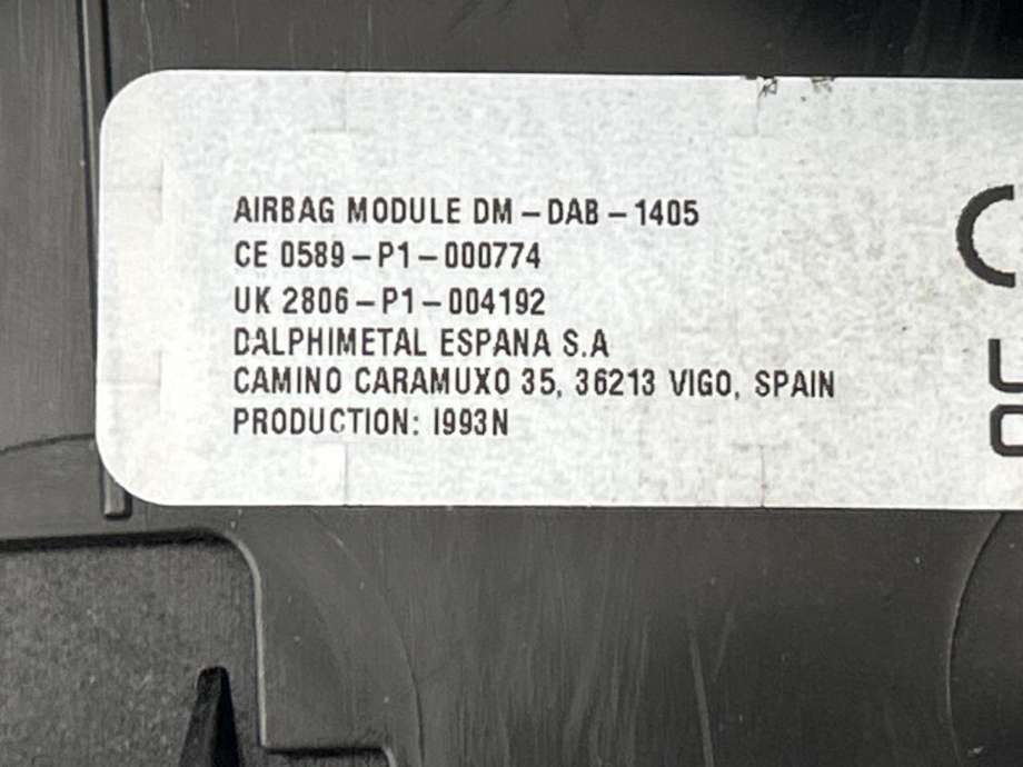 Airbag ratt til Ford Mustang Mach-e 2020-->> (2808667|LJ8B-R043B13-AF319W|)