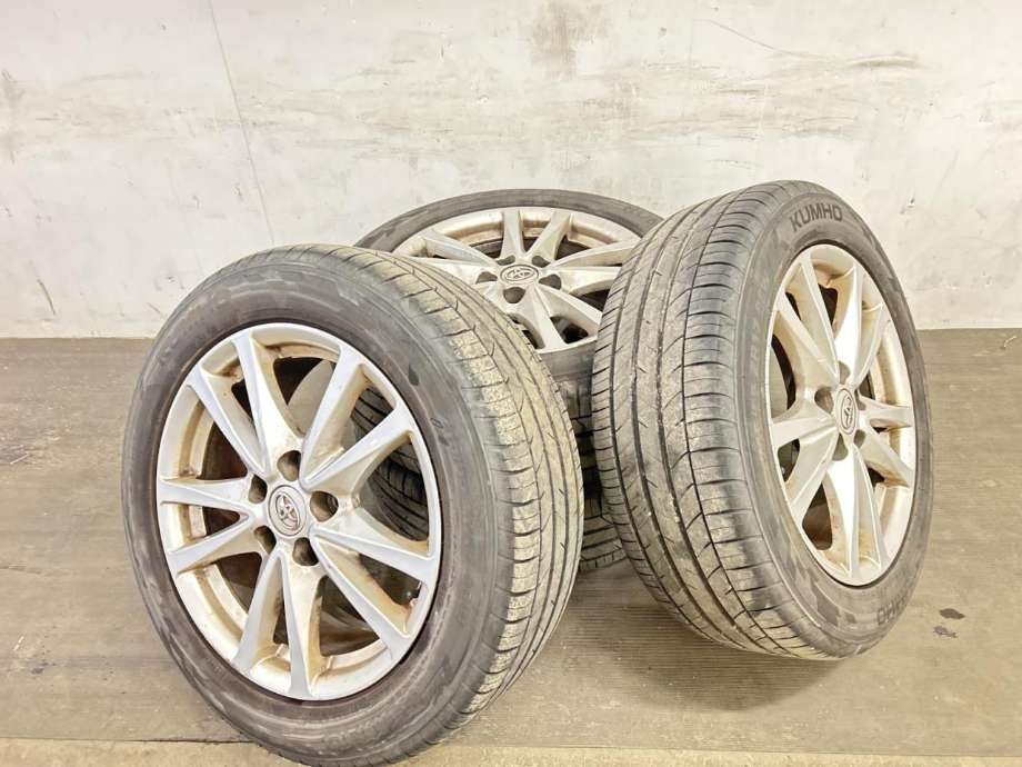 Hjulsett aluminium sommer til Toyota Avensis 2009-2015 (Type III, Fase 1) (KUMHO|)
