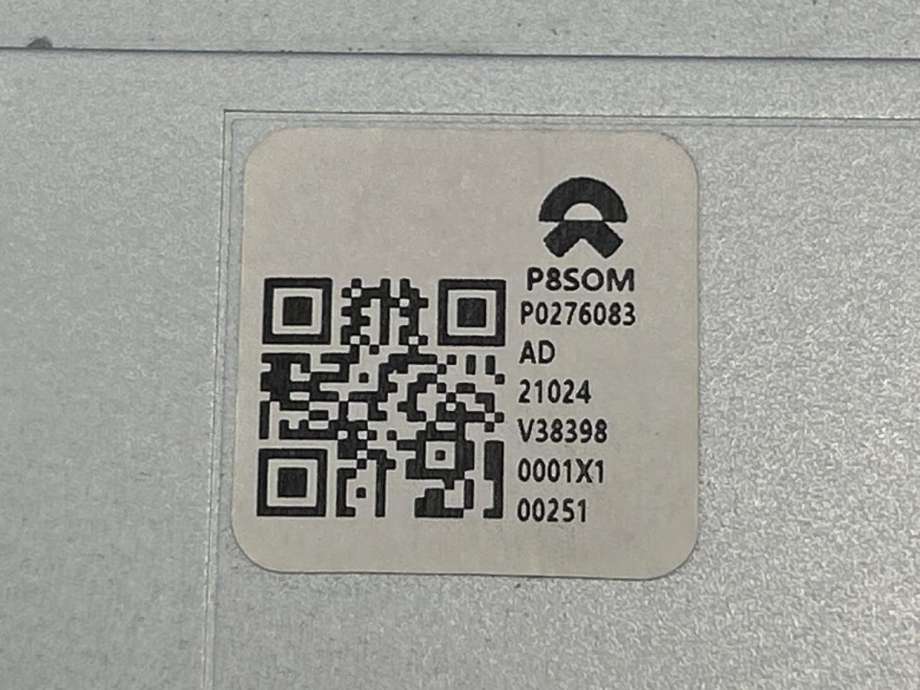 Instrumentpanel til NIO EL6 2024-->>  (P0276083AD|)