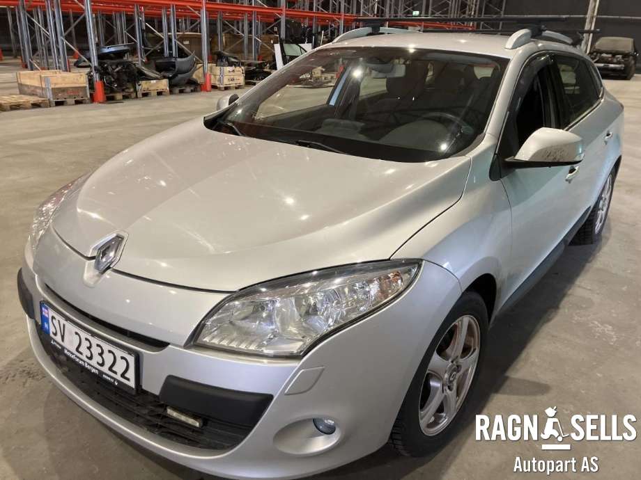 Renault Megane 2009-2016 Type III , Motorkode: K9K J8, Girkassekode: TL4 (040)