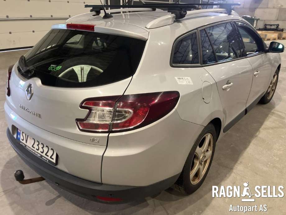 Renault Megane 2009-2016 Type III , Motorkode: K9K J8, Girkassekode: TL4 (040)