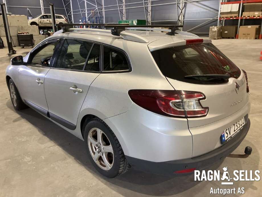 Renault Megane 2009-2016 Type III , Motorkode: K9K J8, Girkassekode: TL4 (040)