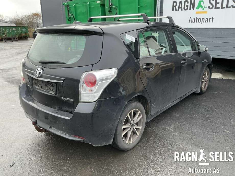 Toyota Verso 2009-2016 (Type III) , Motorkode: 1AD-FTV, Girkassekode: 