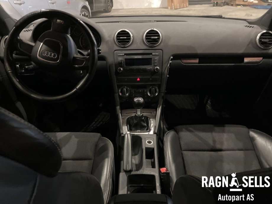 Audi A3 2009-2012 (Type II, Fase 2) , Motorkode: CBAB, Girkassekode: KNW