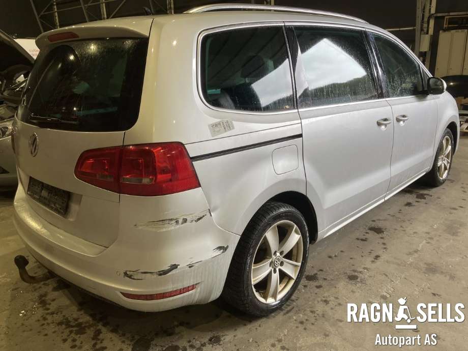 VW Sharan 2010-->> (Type II) , Motorkode: CFGB, Girkassekode: NJR