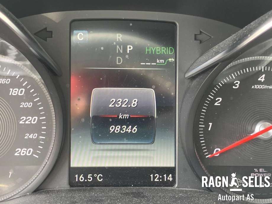 Mercedes C-Klasse 2014-2018 (Fase 1) (W205) (W205), Motorkode: 274920, Girkassekode: 
