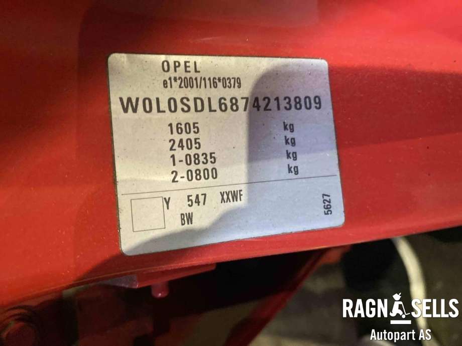 Opel Corsa D 2006-2014 , Motorkode: Z12XEP, Girkassekode: 