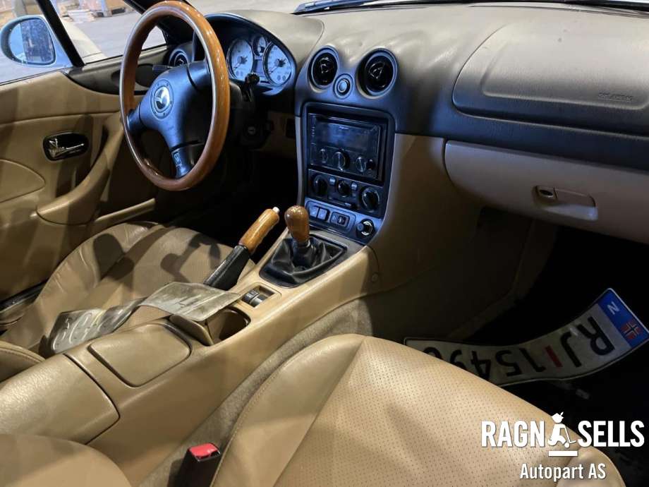 Mazda MX-5 1998-2005 (Type II) , Motorkode: B6, Girkassekode: 