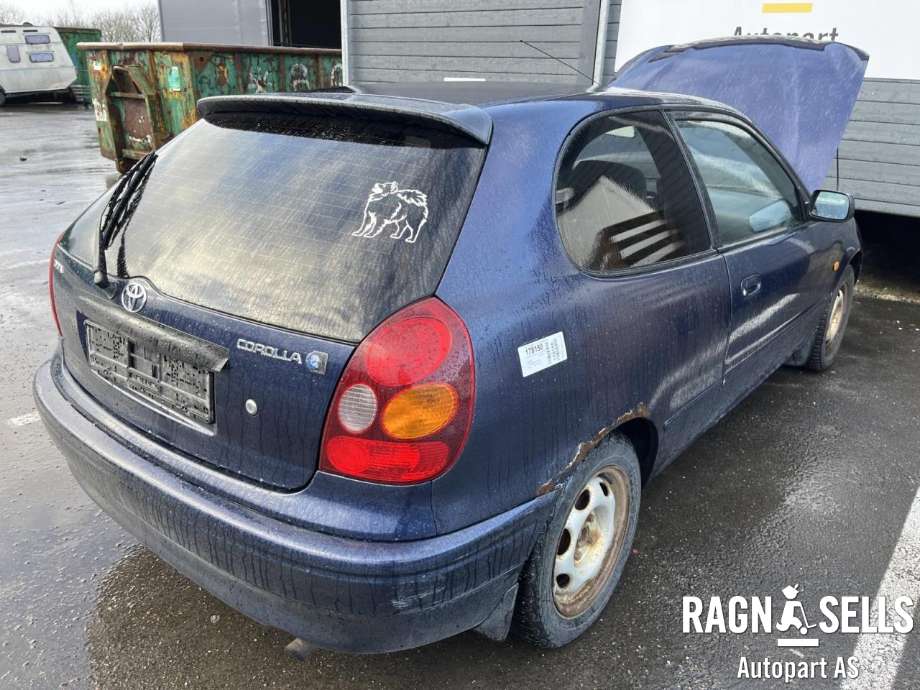 Toyota Corolla 2000-2002 (Fase 2) , Motorkode: 4E-FE, Girkassekode: