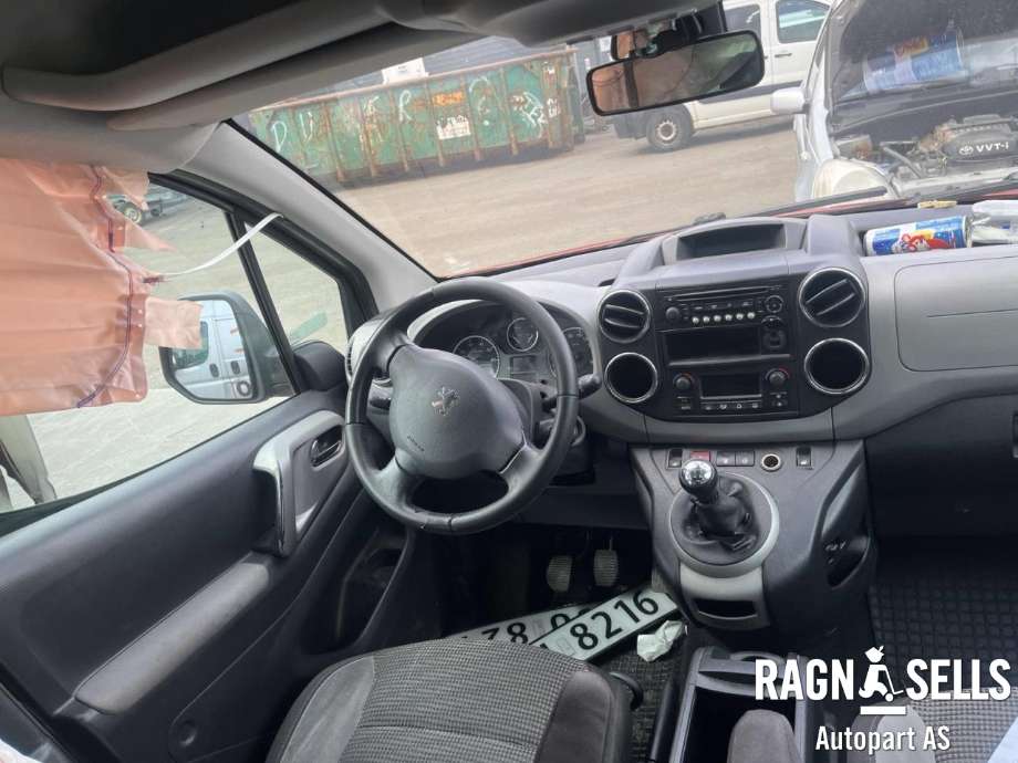 Peugeot Partner 2008-2015 (Type II, Fase 1) , Motorkode: 9H01, Girkassekode: 