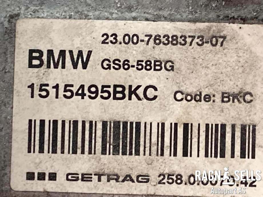 Girkasse manuell 6-trinn til Mini One/Cooper 2014-->> (F54-57) (F54-57) (GETRAG|23 00 8 689 430|23007638373|1515495BKC|23 00 8 671 637|23 00 8 482 134|GS6-58BG| BKC)