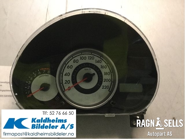 Speedometer til Mazda 2 2007-2010 (Type II, Fase 1) (DF71-55-471C|)