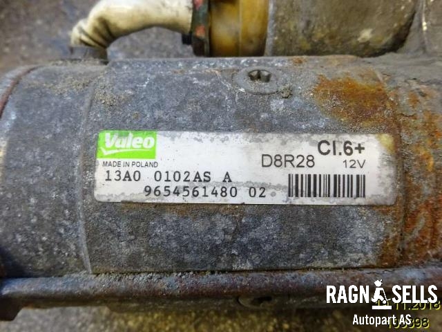 Starter diesel til Mitsubishi Outlander 2007-2010 (Type II, Fase 1)  (965456148002|1810A111|D8R28)