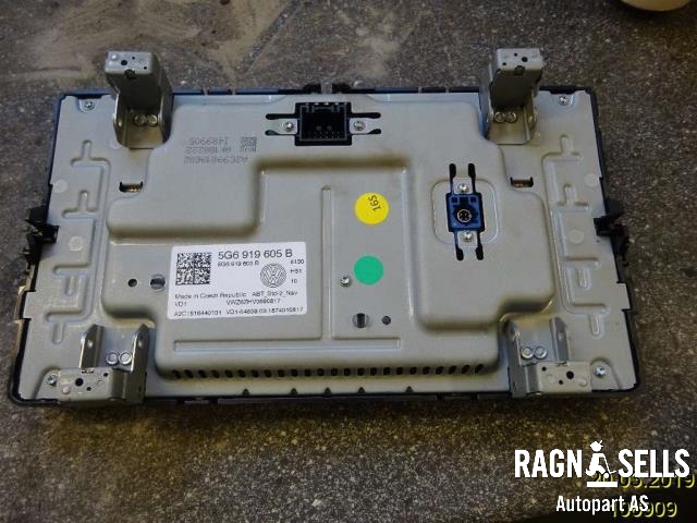 Instrument kjørecomputer til VW Passat 2015-2019 (Fase 1) (B8) (B8) (5G6919605B|A2C1516440101)