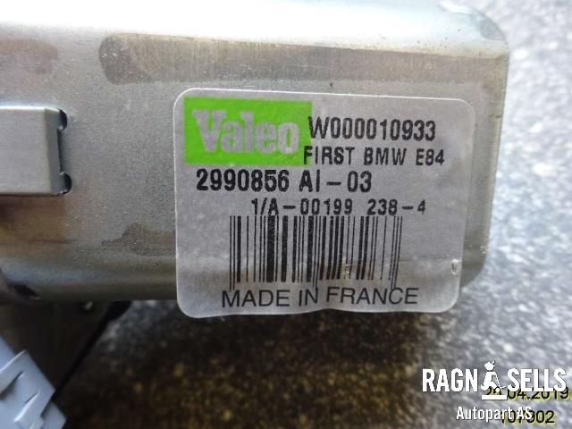 Viskermotor bakrute til BMW X1 2009-2015 (E84) (E84) (67 63 2 990 856||W000010933)