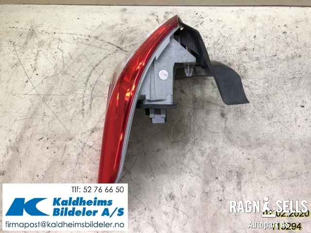 Baklykt høyre til Peugeot 508 2011-2014 (Type I, Fase 1)  (9686779680|)
