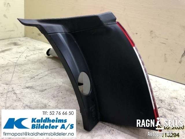 Baklykt høyre til Peugeot 508 2011-2014 (Type I, Fase 1)  (9686779680|)