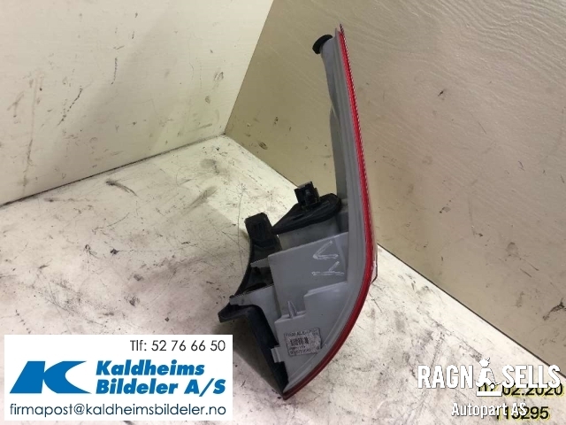 Baklykt venstre til Peugeot 508 2011-2014 (Type I, Fase 1)  (9686779580|)