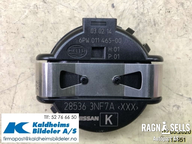 Sensor regnsensor til Nissan NV200 2010-2019  (285363NF7A|6PW01146500)