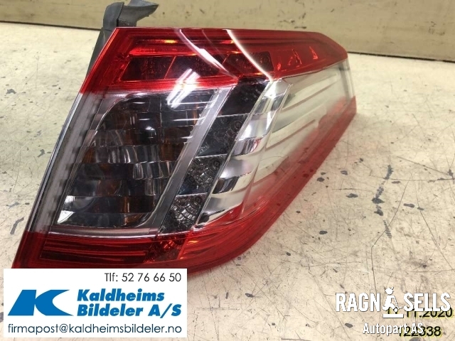 Baklykt høyre til Peugeot 508 2011-2014 (Type I, Fase 1) (9686779680|89501172)