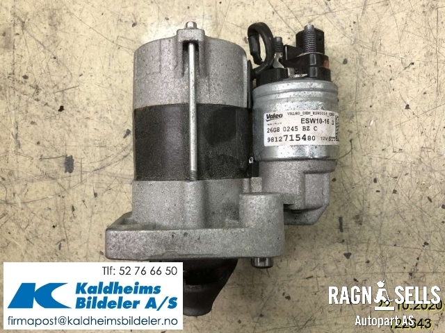 Starter til Citroën Berlingo 2019-->> (Type III) (9812715480|ESW1016)