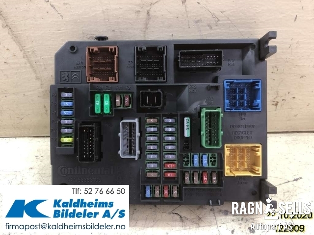 Sikringsboks til Peugeot 308 2013-2021 (Type II) (980668788001|S180204003B)