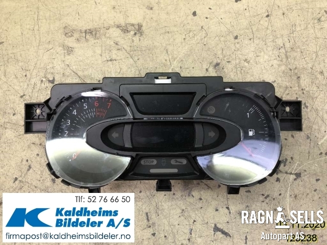 Speedometer til Renault Captur, 2013-2020 (Type I) (248103499R)