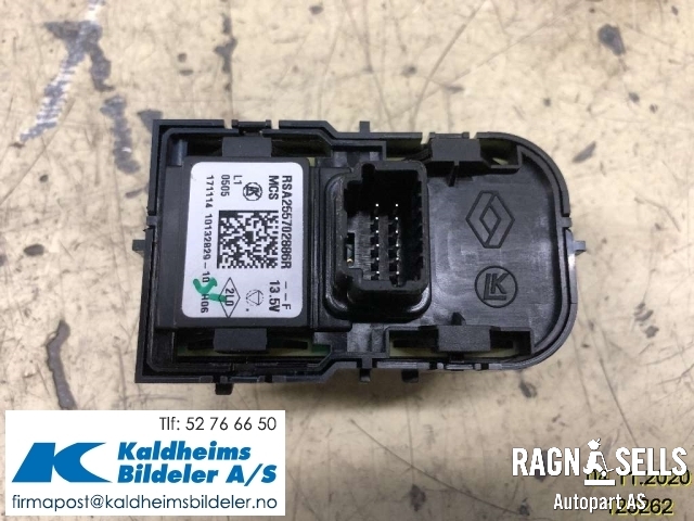 Bryter speil til Renault Captur 2013-2020 (Type I)  (255702886R)