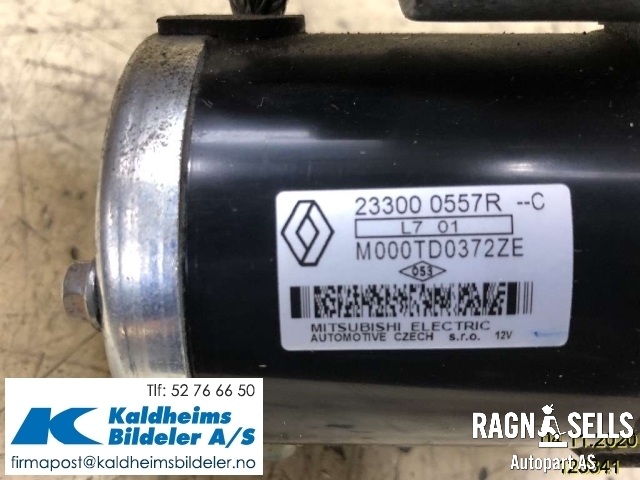 Starter til Renault Captur 2013-2020 (Type I) (233000557RC|M000TD0372ZE)