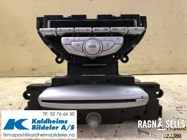 Bilstereo til Mini One/Cooper 2007-2014 (R55-57) (R55-57) (65 12 3 455 681|RG25384207|3452697)