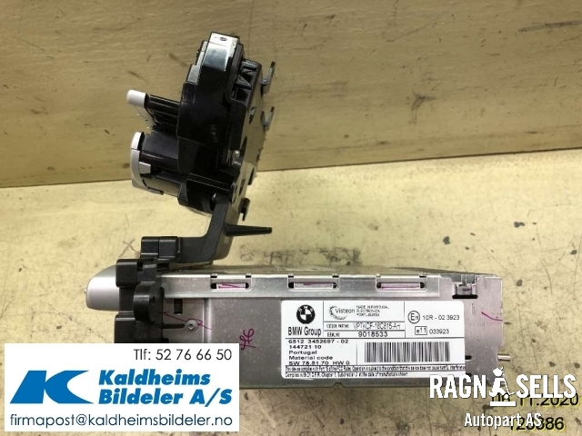 Bilstereo til Mini One/Cooper 2007-2014 (R55-57) (R55-57) (65 12 3 455 681|RG25384207|3452697)