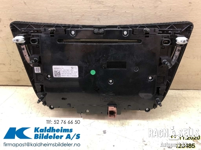 Varmeapparat betjening til Peugeot 508 2011-2014 (Type I, Fase 1)  (6155 JW|96656641XZ01|W2FMUXRFTA2Z)