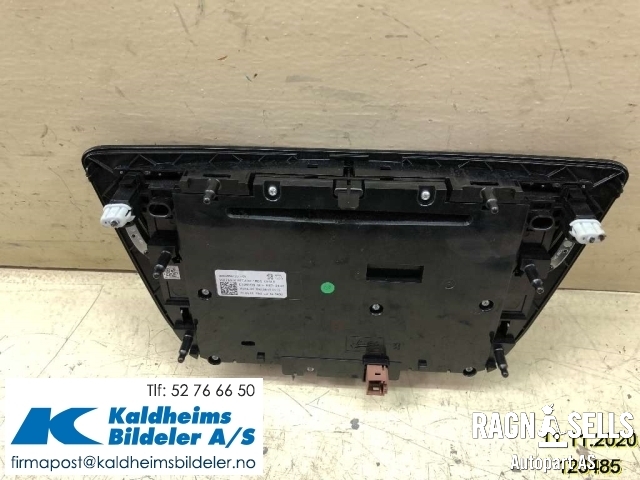 Varmeapparat betjening til Peugeot 508 2011-2014 (Type I, Fase 1)  (6155 JW|96656641XZ01|W2FMUXRFTA2Z)