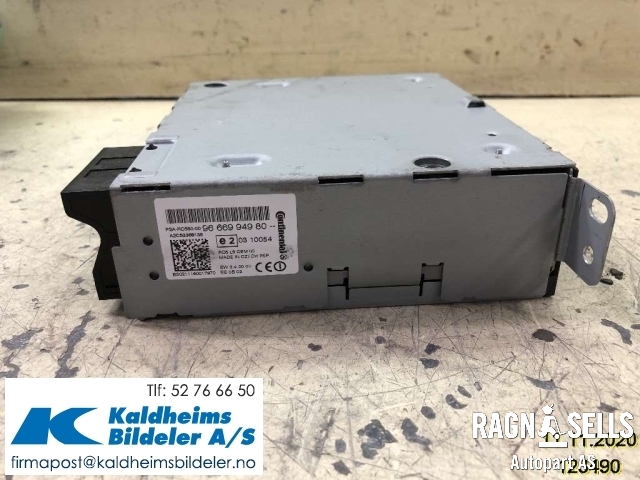 Bilstereo til Peugeot 508 2011-2014 (Type I, Fase 1) (9666994980|)
