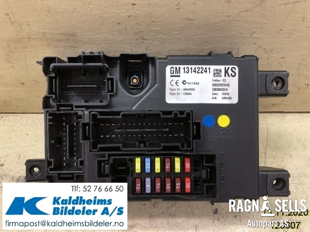 Sikringsboks til Opel Corsa D 2006-2014 (1232060|13142241|)