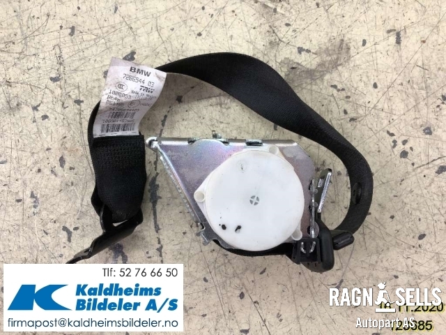 Sikkerhetsbelte bak høyre til BMW X3 2010-2017 (F25) (F25) (72 11 7 266 544||1711101R)