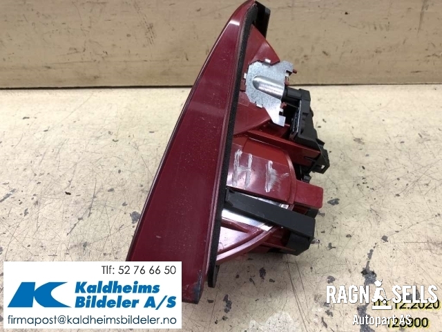 Baklykt høyre indre til Audi A4 2007-2014 (Type IV) (B8) (B8) (8K5 945 093 D)