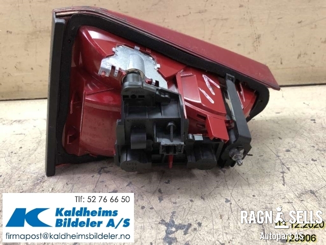 Baklykt venstre indre til Audi A4 2007-2014 (Type IV) (B8) (B8) (8K5 945 093 D)