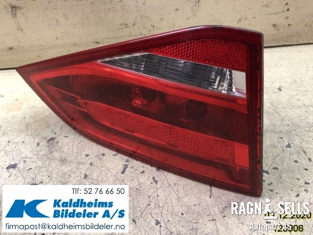 Baklykt venstre indre til Audi A4 2007-2014 (Type IV) (B8) (B8) (8K5 945 093 D)