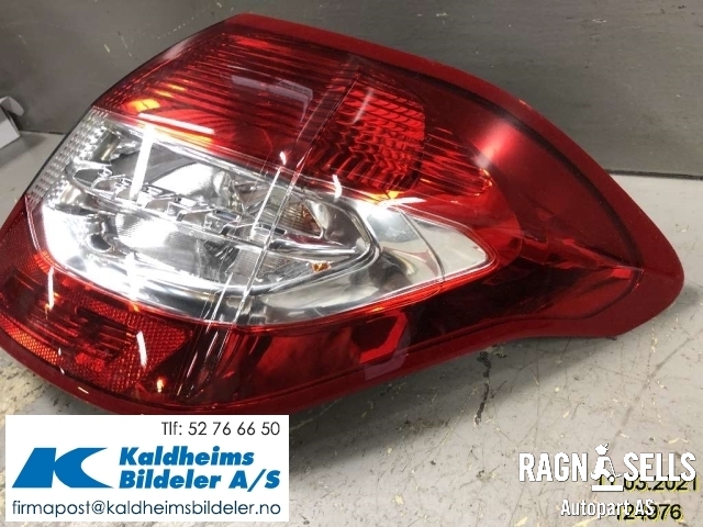 Baklykt høyre til Citroën C4 2011-2017 (Type II)  (968731198002|6351KS)