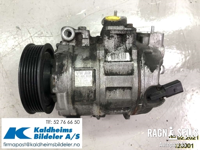 Aircondition kompressor til Škoda Superb, 2008-2015 (Type II)  (1K0820859S)