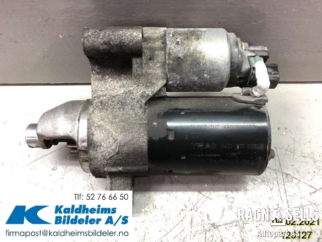 Starter til Audi A4 2007-2014 (Type IV) (B8) (B8) (06D911021B|06H 911 021 A|06H911021AX)